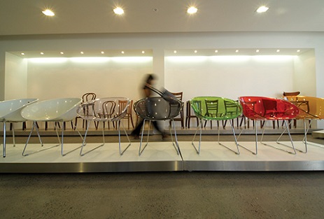 Furniture showroom fitout